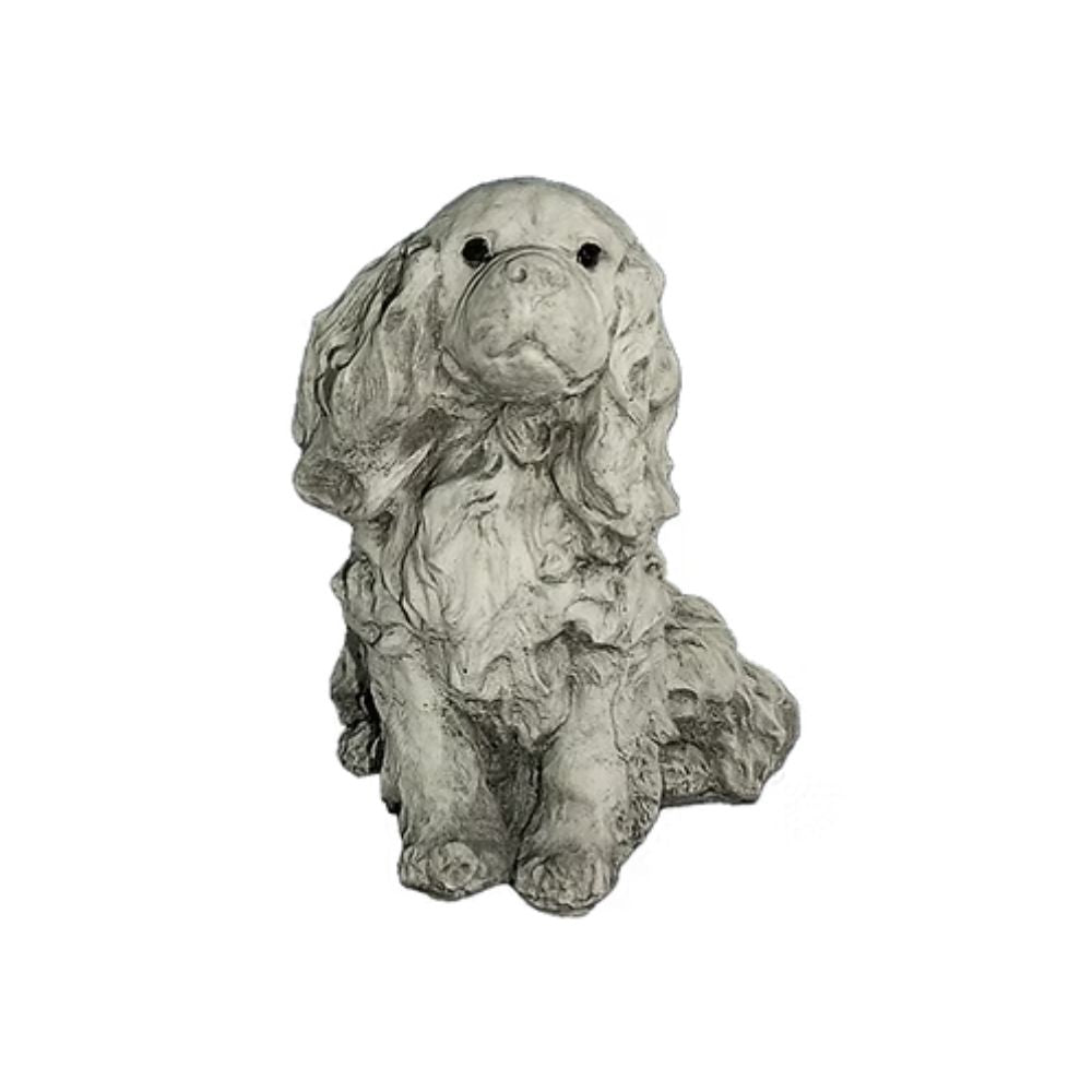 Dream Gardens 33cm Stone King Charles Spaniel Garden Ornament