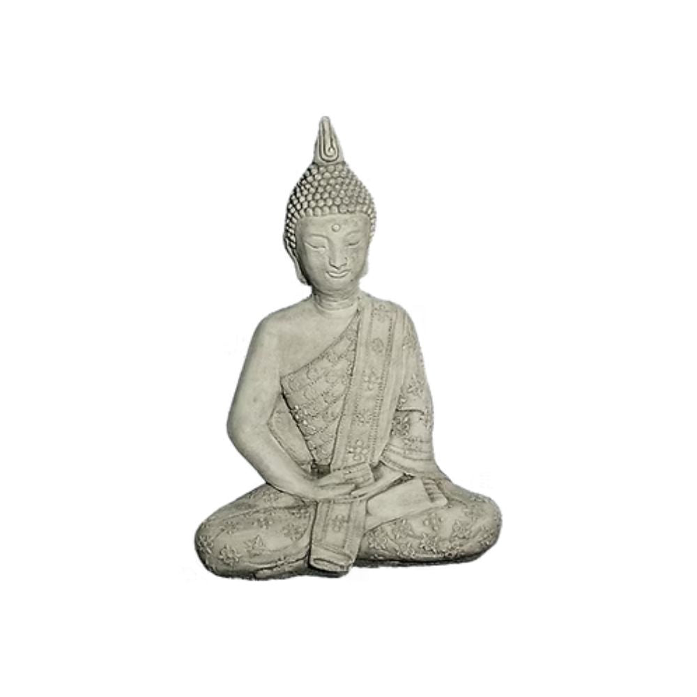 Dream Gardens 38cm Sash Buddha Stone Ornament