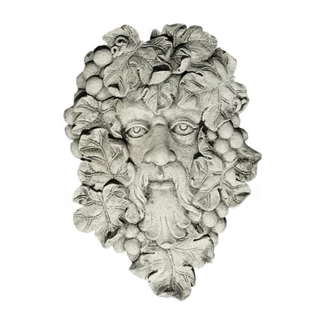 Dream Gardens 40cm Large Stone Face Plaque - Old Railway Line Garden Centre