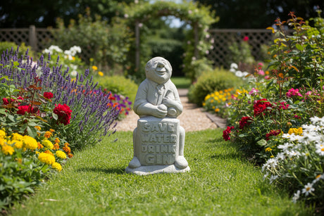 Dream Gardens 42cm Stone Ginman Garden Ornament