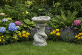 Dream Gardens 44cm Stone Otter Bird Bath