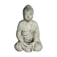 Dream Gardens 48cm Stone Large Robe Buddha Garden Ornament - Old Railway Line Garden Centre