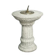 Dream Gardens 53cm Dorn Sundial Stone Ornament - Old Railway Line Garden Centre