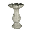 Dream Gardens 58cm Stone Leaf Bird Bath - Old Railway Line Garden Centre