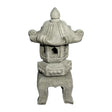 Dream Gardens 66cm Small Pagoda Stone Garden Ornament - Old Railway Line Garden Centre