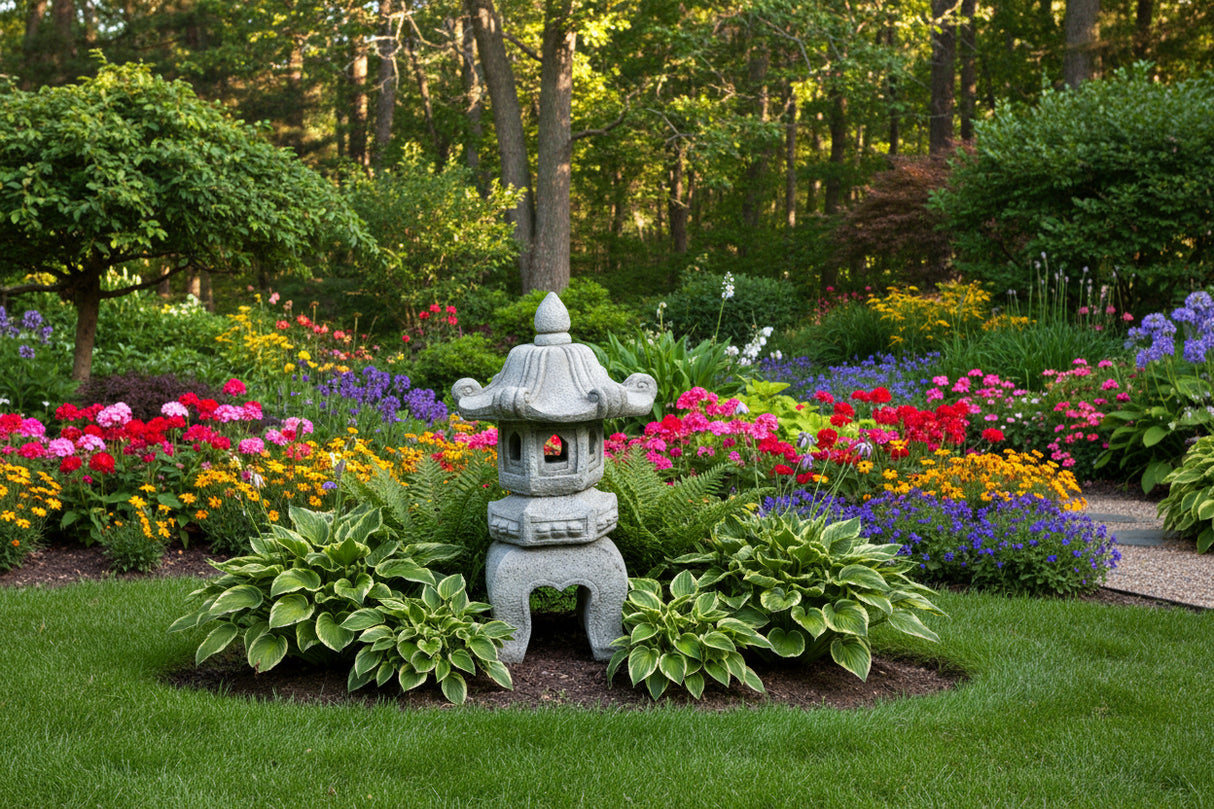 Dream Gardens 66cm Small Pagoda Stone Garden Ornament
