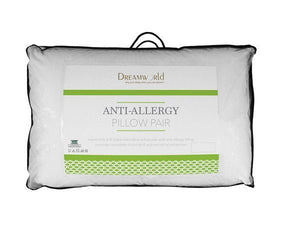 Dreamworld Anti - Allergy Pillow (Pair) - Old Railway Line Garden Centre