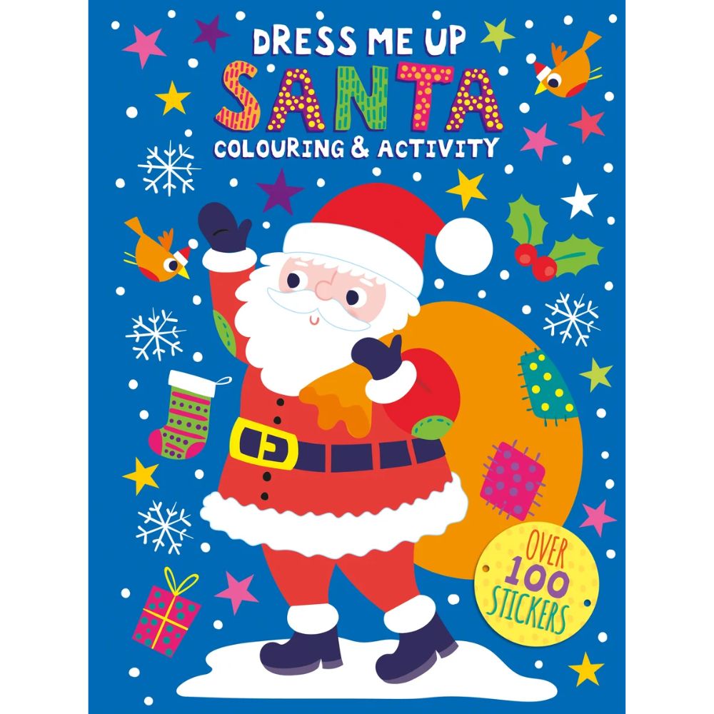 Dress Me Up Santa Activity Book