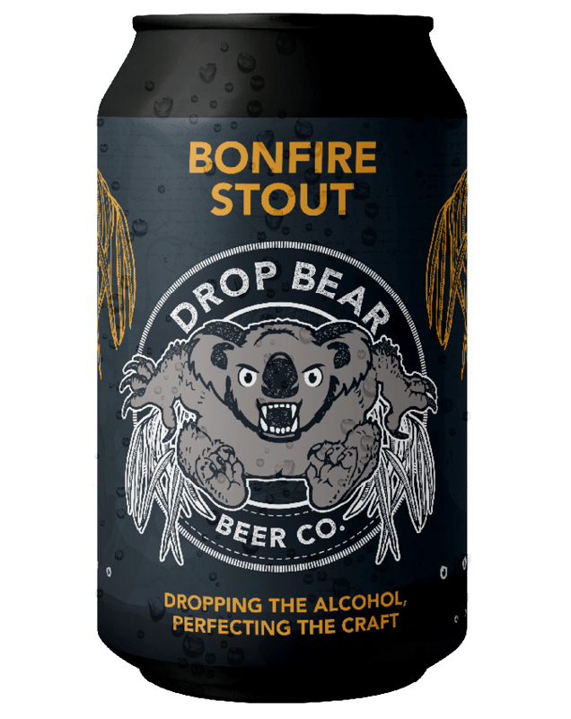 Drop Bear 330ml Low Alcohol Bonfire Stout - Old Railway Line Garden Centre