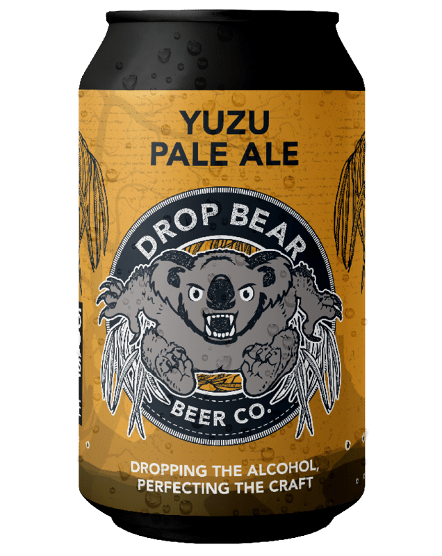 Drop Bear 330ml Yuzu Low Alcohol Pale Ale - Old Railway Line Garden Centre