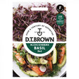 D.T Brown Basil Red Seeds - Old Railway Line Garden Centre