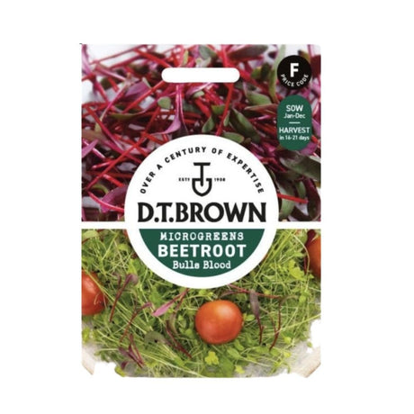 D.T Brown Beetroot Bulls Blood Seeds - Old Railway Line Garden Centre