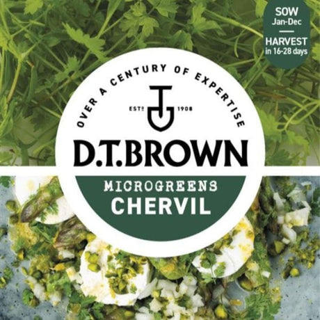 D.T Brown Chervil Seeds - Old Railway Line Garden Centre