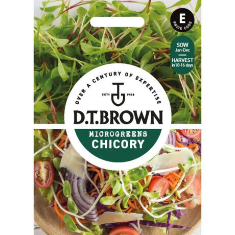 D.T Brown Chicory Seeds - Old Railway Line Garden Centre