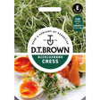 D.T Brown Cress Seeds - Old Railway Line Garden Centre