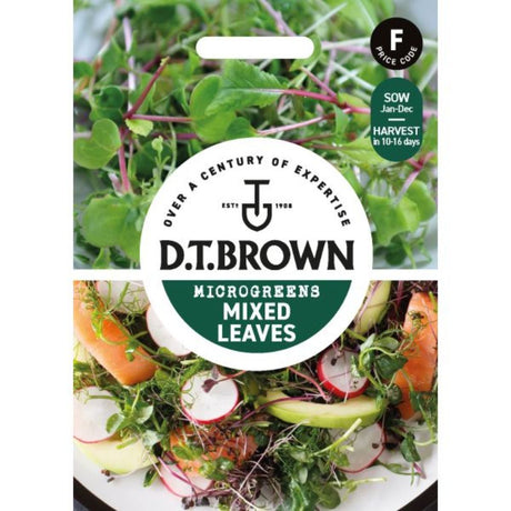 D.T Brown Mixed Leaves Seeds - Old Railway Line Garden Centre