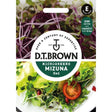 D.T Brown Mizuna Red Seeds - Old Railway Line Garden Centre