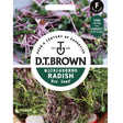D.T Brown Radish For Leaf Seeds - Old Railway Line Garden Centre