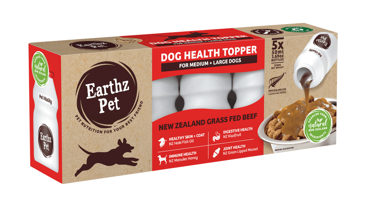 Earthz Pet Vitality Beef Gravy Large Dog (Pack of 5) - Old Railway Line Garden Centre