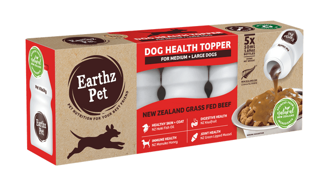 Earthz Pet Vitality Beef Gravy Large Dog (Pack of 5) - Old Railway Line Garden Centre
