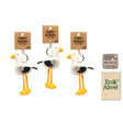 Eco Alive! Funky Seagull Keyring - Old Railway Line Garden Centre
