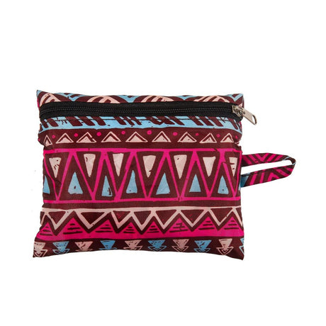 Eco Chic Foldable Reusable Large Shopping Bag Aztec Pattern - Old Railway Line Garden Centre