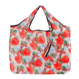 Eco Chic Foldable Reusable Large Shopping Bag Hibiscus - Old Railway Line Garden Centre