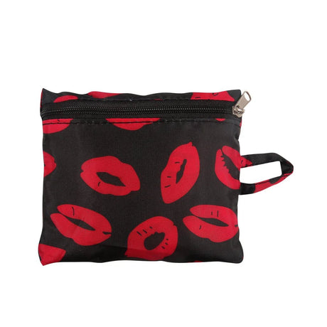 Eco Chic Foldable Reusable Large Shopping Bag Kiss - Old Railway Line Garden Centre