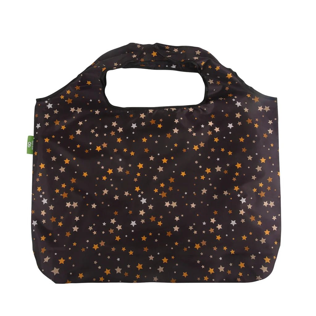 Eco Chic Foldable Reusable Large Shopping Bag Twinkle Star - Old Railway Line Garden Centre