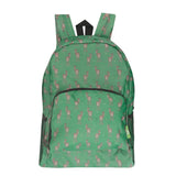 Eco Chic Lightweight Foldable Backpack Deer - Old Railway Line Garden Centre