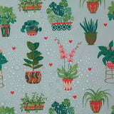 Eco Chic Lightweight Foldable Lunch Bag House Plant - Old Railway Line Garden Centre