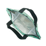 Eco Chic Lightweight Foldable Lunch Bag Monkeys - Green - Old Railway Line Garden Centre