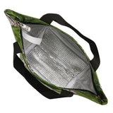 Eco Chic Lightweight Foldable Lunch Bag Tawny Owl - Green - Old Railway Line Garden Centre