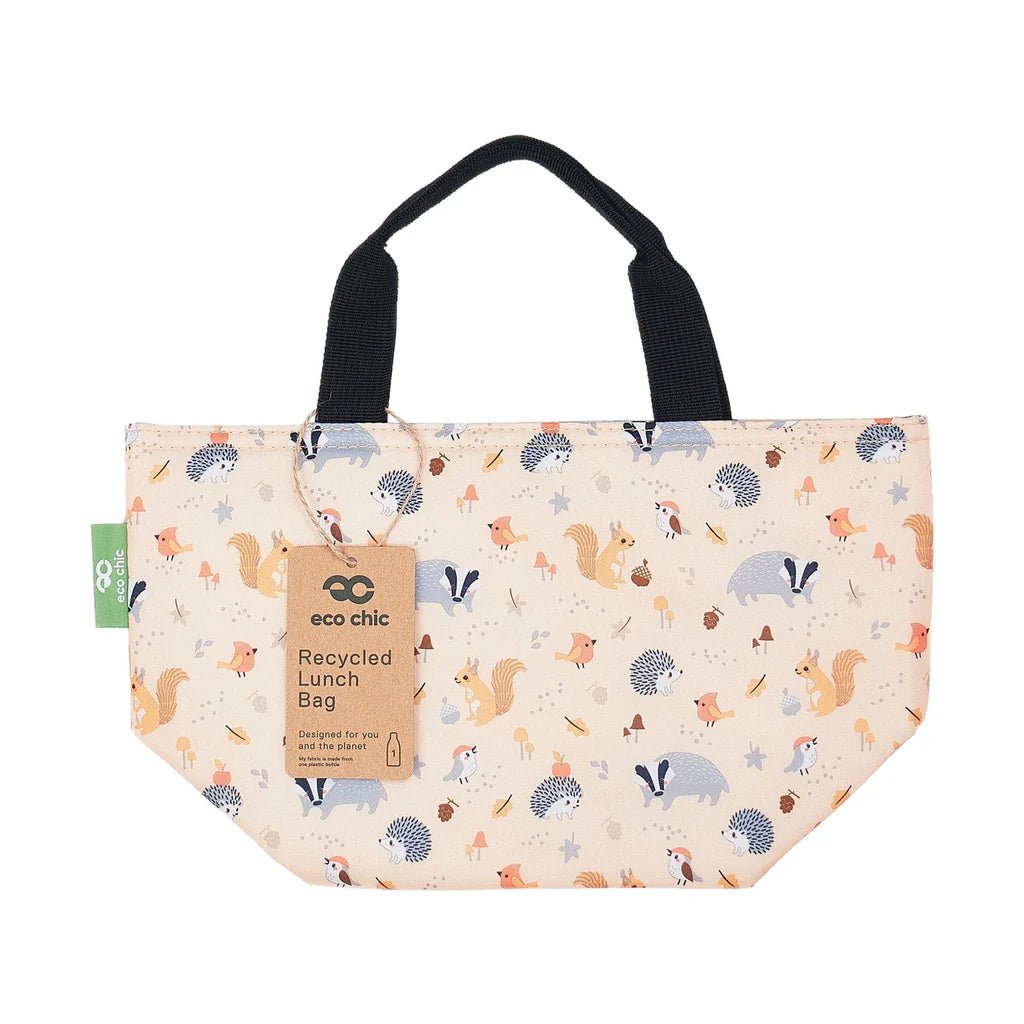 Eco Chic Lightweight Foldable Lunch Bag Woodland - Old Railway Line Garden Centre