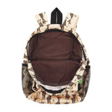 Eco Chic Lightweight Foldable Mini Backpack Giraffes - Old Railway Line Garden Centre