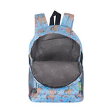 Eco Chic Lightweight Foldable Mini Backpack Sea Turtles - Old Railway Line Garden Centre
