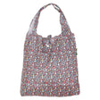 Eco Chic Lightweight Foldable Reusable Shopping Bag – Black Ditsy - Old Railway Line Garden Centre