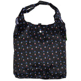 Eco Chic Lightweight Foldable Reusable Shopping Bag - Navy Yachts - Old Railway Line Garden Centre