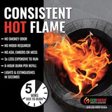 Eco Fuego El Fuego Fire Pit - Graphite Grey