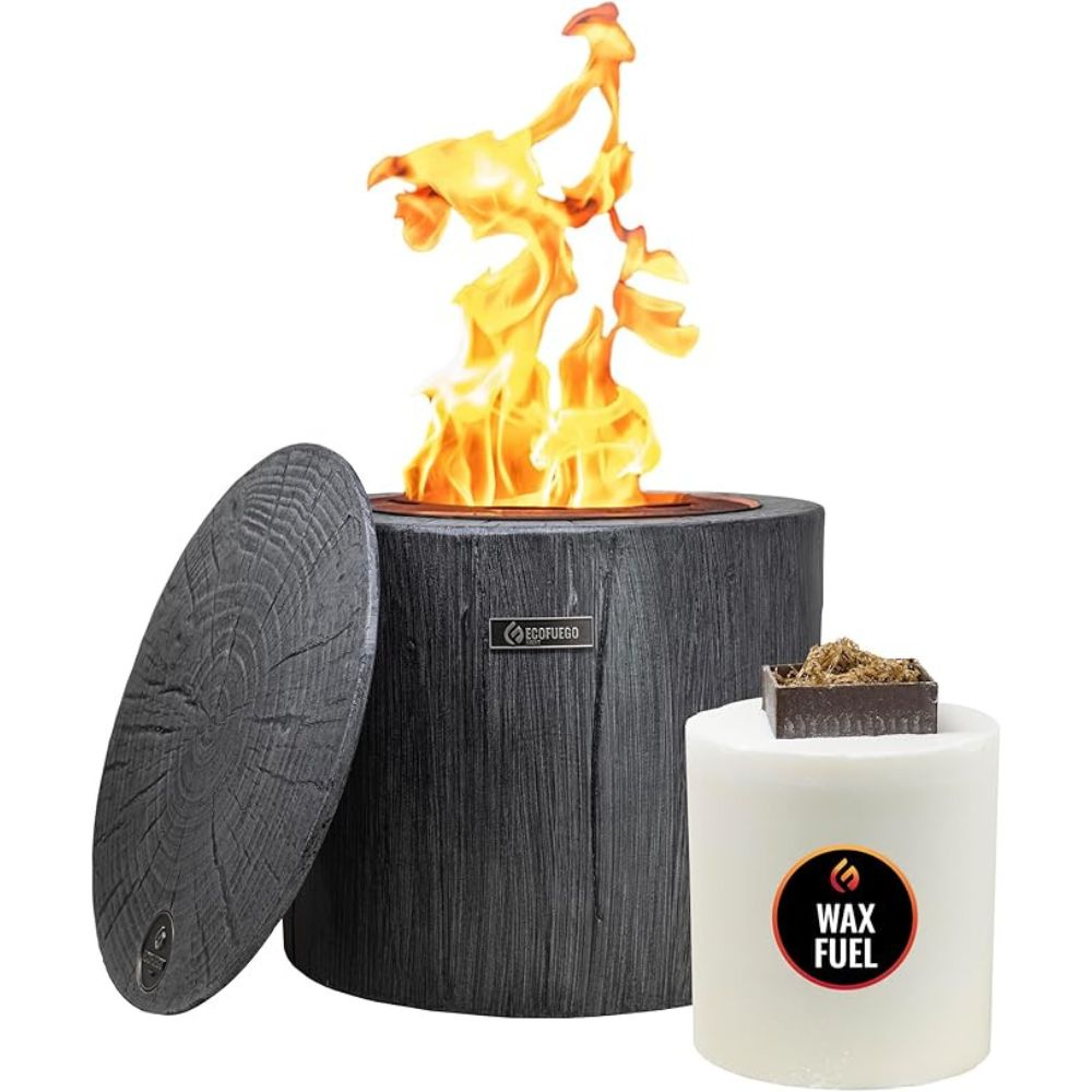 Eco Fuego El Fuego Fire Pit - Graphite Grey