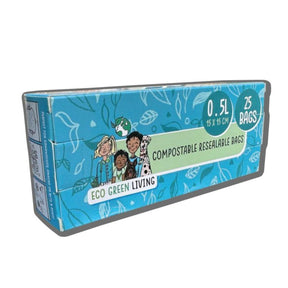 Eco Green Living 0.5L Food Bags (pack of 25) - Old Railway Line Garden Centre