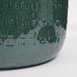 Edelman 28cm Forest Green Floyd Houseplant Pot - Old Railway Line Garden Centre