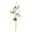 Eleganza Artificial Sweet Pea Spray- Light Blue - Old Railway Line Garden Centre