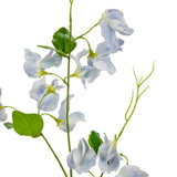 Eleganza Artificial Sweet Pea Spray- Light Blue - Old Railway Line Garden Centre