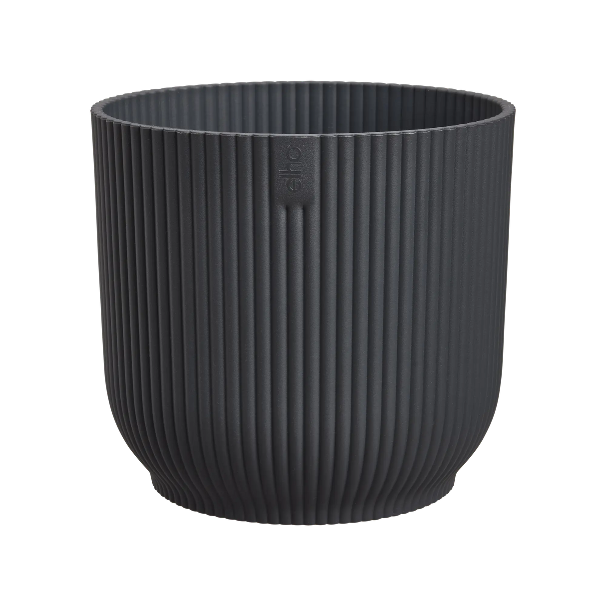 Elho 11cm Vibes Fold Round Mini Pot - Anthracite