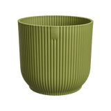 Elho 14cm Vibes Fold Coupe Plant Pot - Fern Green - Old Railway Line Garden Centre