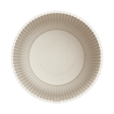 Elho 16cm Vibes Fold Round Plant Pot - Linen White - Old Railway Line Garden Centre
