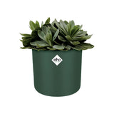 Elho 18cm Leaf Green B.For Soft Round Pot - Old Railway Line Garden Centre