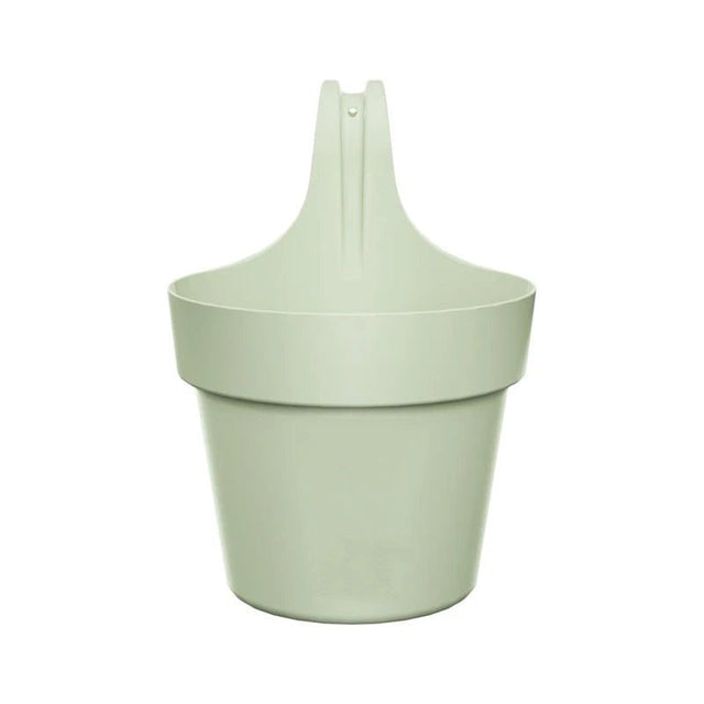 Elho 18cm Paris Balcony Hanger Single Pot - Mint Green - Old Railway Line Garden Centre