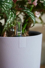 Elho 23cm Lavender Lilac Jazz Round Recycled Plastic Pot - Old Railway Line Garden Centre